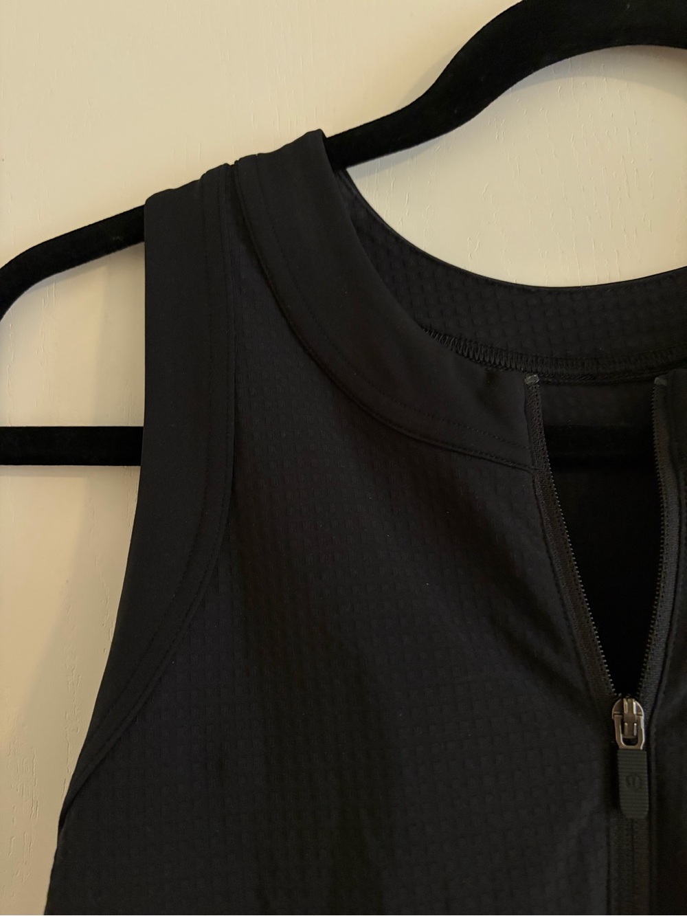 lululemon Grid-Texture Sleeveless Tennis Dress in Black - Picture 13 of 14